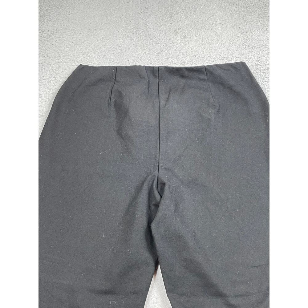 J. Jill Womens Size M Ponte Slim Leg Black Pull On Stretch Pants - Picture 6 of 8